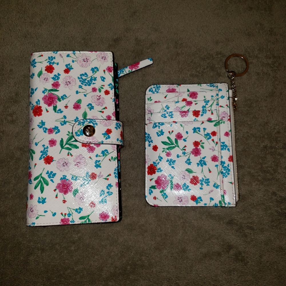 Kate Spade wallet and card/key holder